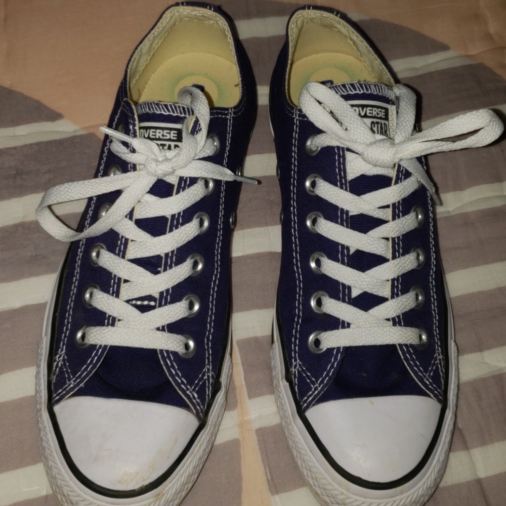 Converse All Star Sneakers Navy Size 8